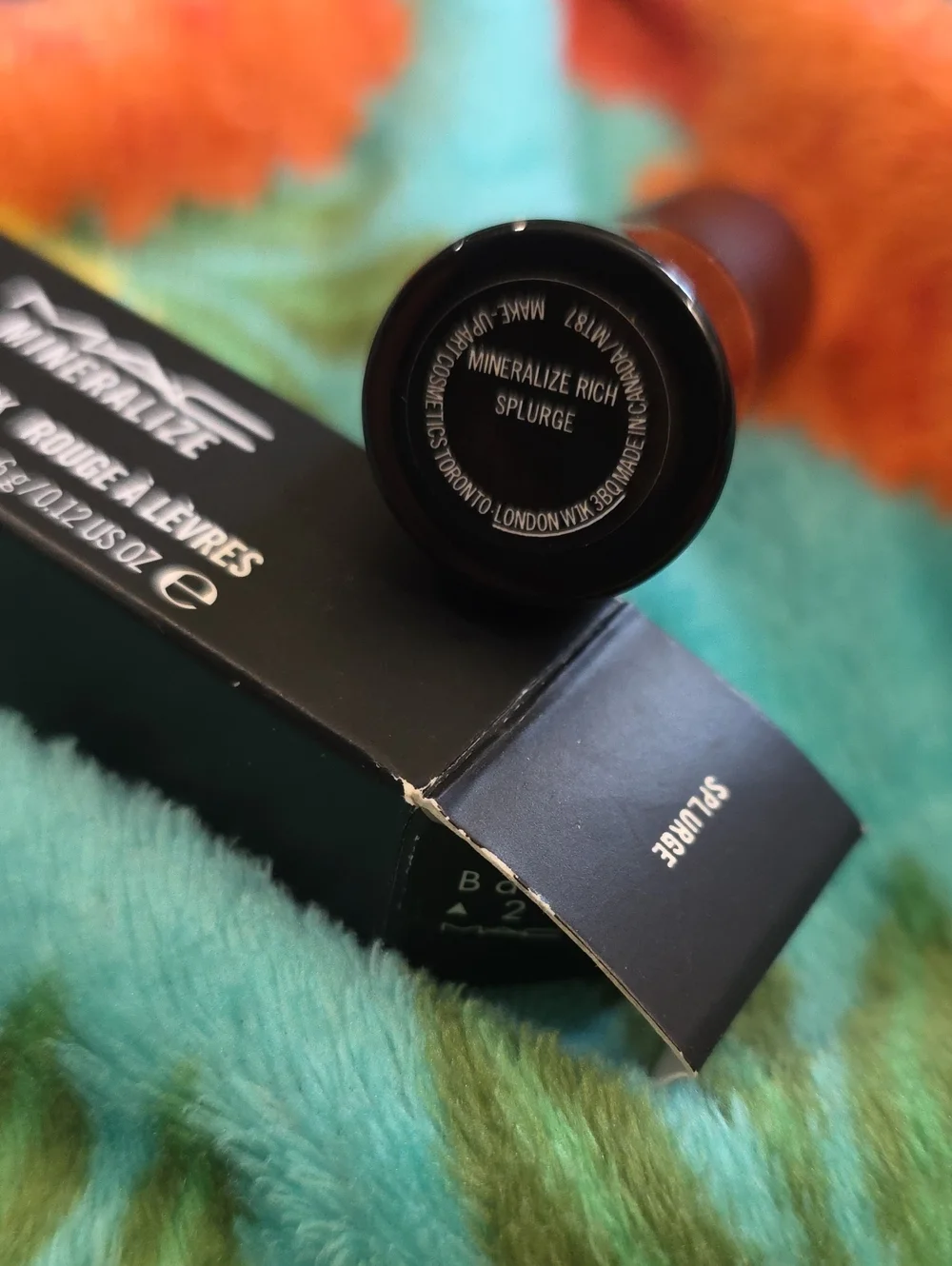 Mac Splurge Mineralize Rich Lipstick NIB